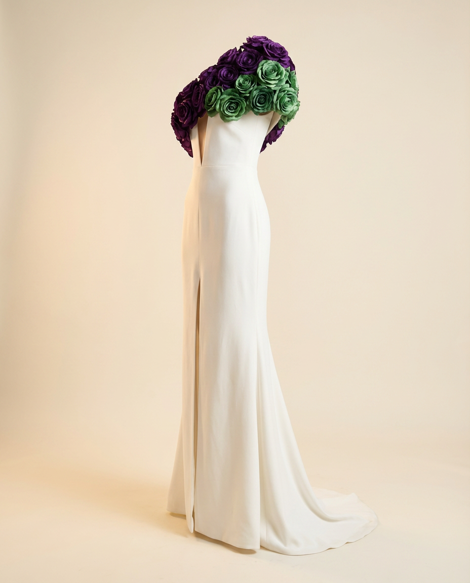 Oscar B. — dress with contrast bodice